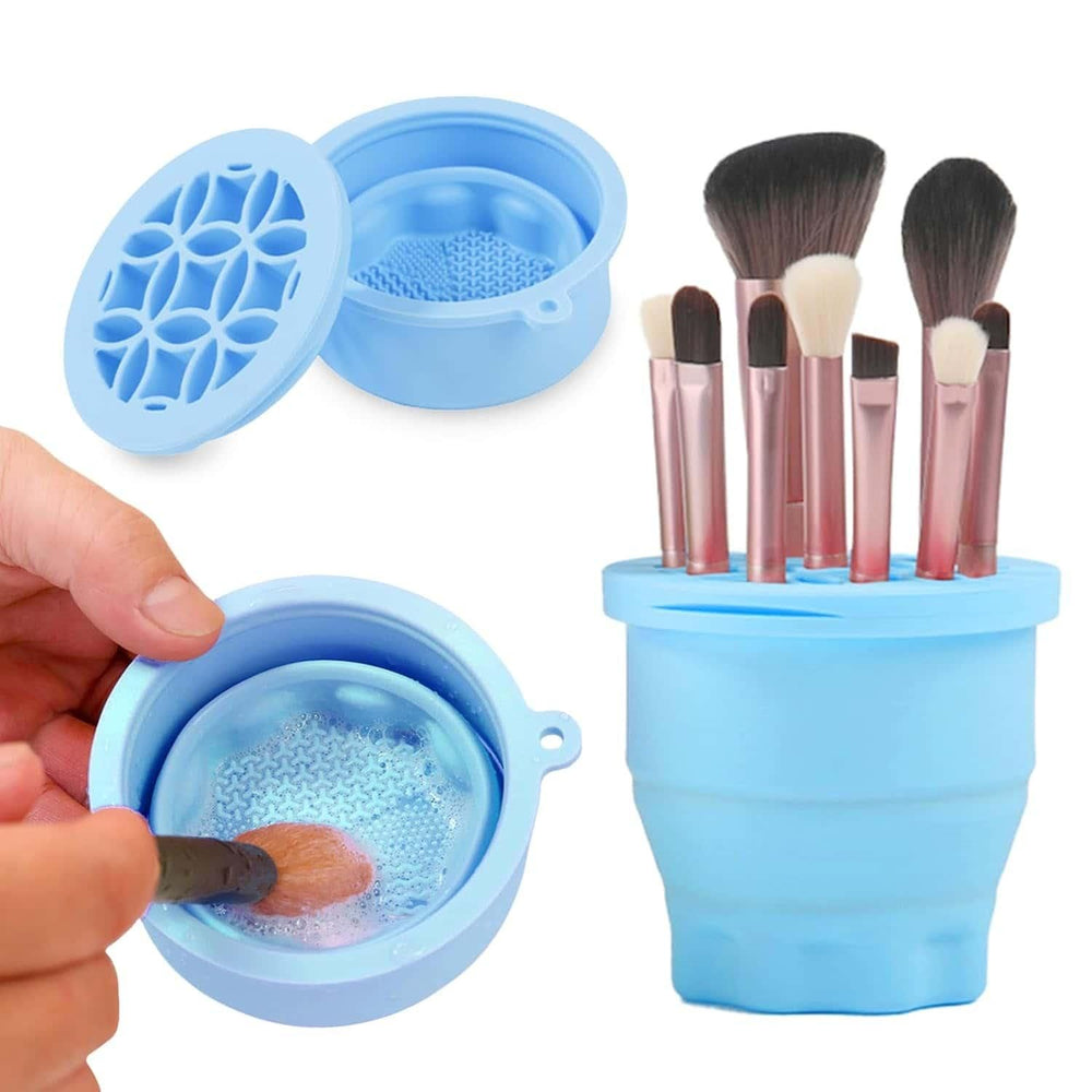 Keep Your Brushes Clean & Organized – All in One Cup! ( Free Shipping  🔥)