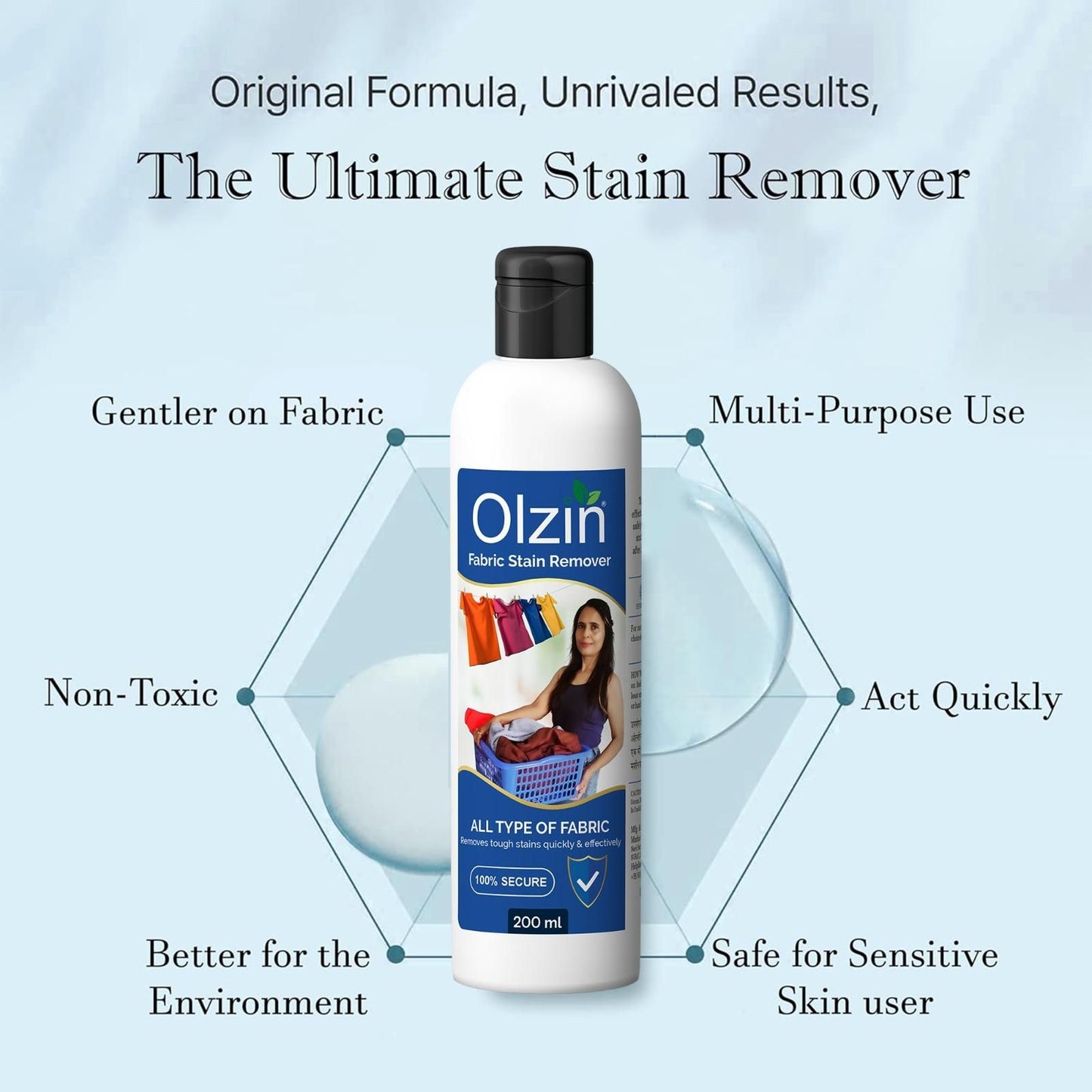 ✨ Say Goodbye to Tough Stains in Just 2 Minutes – 200ml Each (Pack of 2) ✨