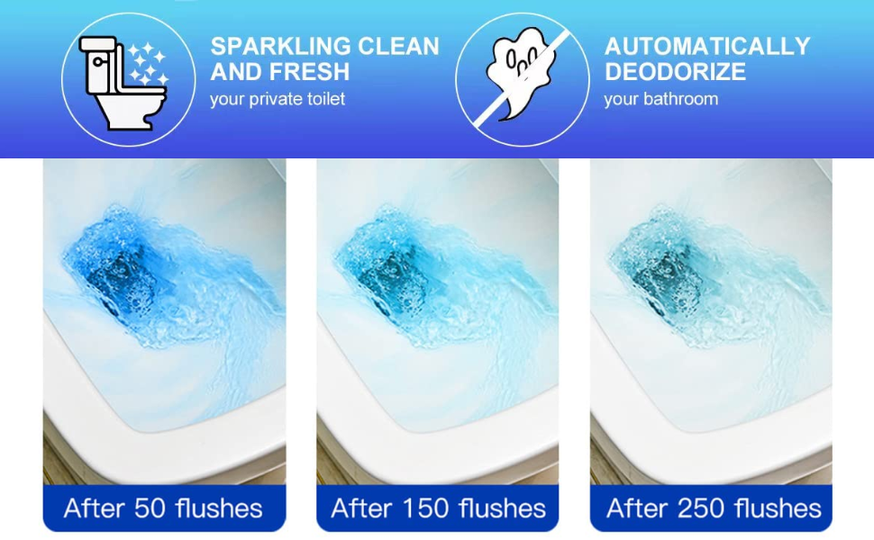 Blue Bubble Toilet Cleaner (Buy 1 Get 2 Free)