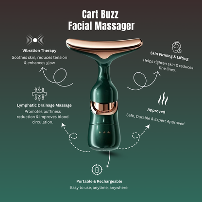 YouthWave Facial Massager – Vibration for Radiant Skin( Free Shipping 🔥 )