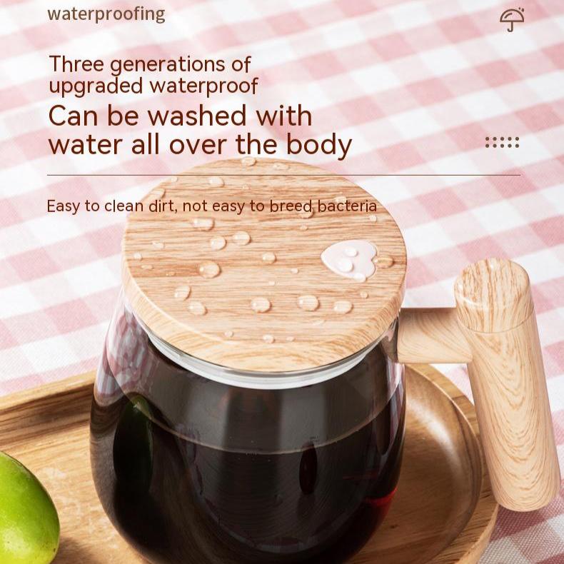 Electric Self-Stirring Coffee Mug